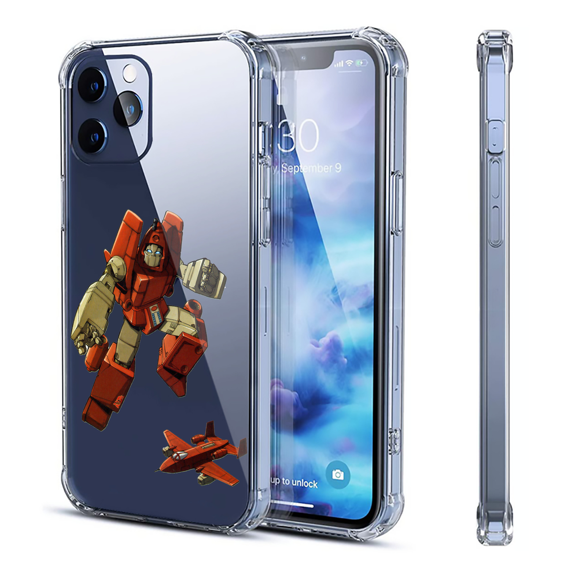 （画像用）  【iPhone 12シリーズ対応】透明スマホケース（クリアソフトケース）